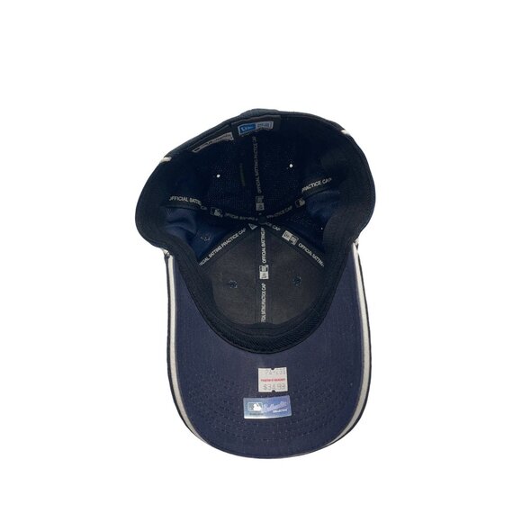 New Era 59Fifty New York Yankees MLB Black Baseball Cap Sz S/M - Picture 7 of 8